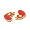 Ion Plating(IP) 304 Stainless Steel Enamel Charms STAS-F291-08G-3