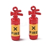 Baking Paint Alloy Pendants FIND-G109-01-1