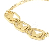 Ion Plating(IP) Golden 304 Stainless Steel Link Bracelets for Women BJEW-K254-17A-G-2