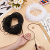 2Pcs 2 Colors Polyester Mesh Tubing OCOR-BC0006-89-3