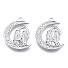 Non-Tarnish 201 Stainless Steel Pendants STAS-N098-195P-3