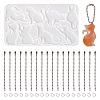 1Pc Cat Pendant Silicone Mold DIY-TA0006-20-1