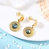 304 Stainless Steel Dangle Stud Earring for Women EJEW-JE07347-1