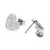 Non-Tarnish 304 Stainless Steel Stud Earring Findings LS-STAS-I183-02B-P-3