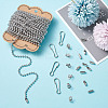 DIY Ball Chains Jewelry Making Kits DIY-TA0008-43P-16