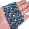 Cubic Zirconia Bead Strands ZIRC-C006-01B-04-6