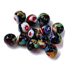 Handmade Millefiori Lampwork Beads LAMP-R003-02A-07-1
