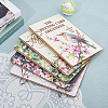 Wooden 2-Ring Loose Leaf Binder Postcard Phote Album Cover DIY-WH0547-048-6