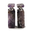 Natural Amethyst Dropper Perfume Bottle DJEW-H010-01P-01-1