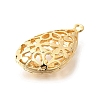 Brass Pendants KK-E792-31G-01-2