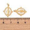 304 Stainless Steel Enamel Pendants STAS-U061-19G-02-3