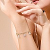 304 Stainless Steel Paperclip Chains Necklaces & Bracelet Jewelry Sets SJEW-SC0001-07-6