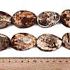 Natural Tree Bark Agate Beads Strands G-Q606-23B-4