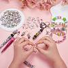 120Pcs Brass Rhinestone Spacer Beads FIND-SZ0003-70C-4