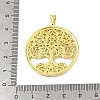 Brass Micro Pave Cubic Zirconia Pendants KK-E111-25G-3