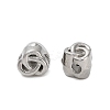 304 Stainless Steel Beads STAS-D204-51P-2
