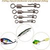40Pcs 4 Style Brass Fishing Quick Change Clip FIND-FH0004-43-5