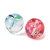 Electroplate Transparent Resin Imitation Food Beads RE-CBABCB4-02-2