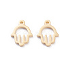 304 Stainless Steel Charms STAS-I151-11G-1