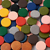 Craftdady 120Pcs 12 Colors Painted Natural Wood Beads WOOD-CD0001-27-3