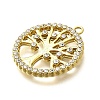 Flat Round with Tree STAS-C115-03G-2