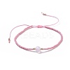 Nylon Thread Braided Beads Bracelets BJEW-JB04346-03-1