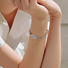 50Pcs 10 Style Alloy Links PALLOY-CJ0001-167-7