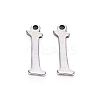 Tarnish Resistant 201 Stainless Steel Charms STAS-R105-I-1