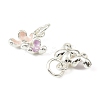 Brass Enamel Charms LS-KK-C107-19S-2