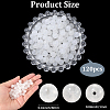 120Pcs Round Natural White Jade Beads G-PA0001-07B-2