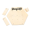Poplar Wood Donut Rack Supplies Display DJEW-H006-02B-2