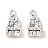 Tibetan Style Zinc Alloy Pendants X-TIBEP-R334-156AS-RS-1