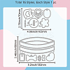 Pet Collar Carbon Steel Cutting Dies Stencils DIY-WH0309-1755-6