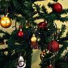 3 Boxes 3 Style Christmas Ball Plastic Ornaments AJEW-SZ0001-86-3