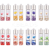 Transparent Glass Bottle Pendants GLAA-SC0001-11-1