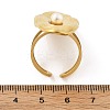Oval 304 Stainless Steel Open Cuff Ring RJEW-R014-01G-5