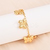 304 Stainless Steel Charm Bracelets for Women BJEW-D359-12G-5