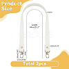 2Pcs PU Leather Bag Straps FIND-HS0001-80B-2