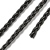 3-Ply PU Leather Braided Cord OCOR-Q059-01B-2