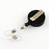 Plastic Clip-On Retractable Badge Holders X-AJEW-R037-03-2
