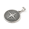 Non-Tarnish 304 Stainless Steel Pendants STAS-F307-21P-2