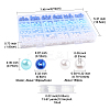 100Pcs 4 Colors Spray Painted ABS Plastic Imitation Pearl Beads OACR-FS0002-09B-4
