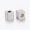 Tarnish Resistant 304 Stainless Steel Beads STAS-F148-5x5-06P-2