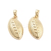 Rugby Rack Plating Brass Pendants KK-G512-17G-1