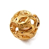 Brass Hollow Beads LS-KK-WH0050-16A-G-2