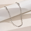 Fashionable Vintage Simple Brass Paperclip Chain Women's Long Necklaces PN4566-5-1