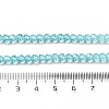 Transparent Glass Beads EGLA-A035-T4mm-D08-5