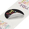 Word Thank You Self Adhesive Paper Stickers DIY-M023-04-4