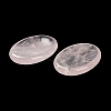 Natural Rose Quartz Oval Worry Stone G-R487-01C-4