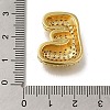 Brass with Cubic Zirconia Pendants KK-Q818-02E-G-3